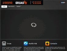 Tablet Screenshot of gruas4x.com
